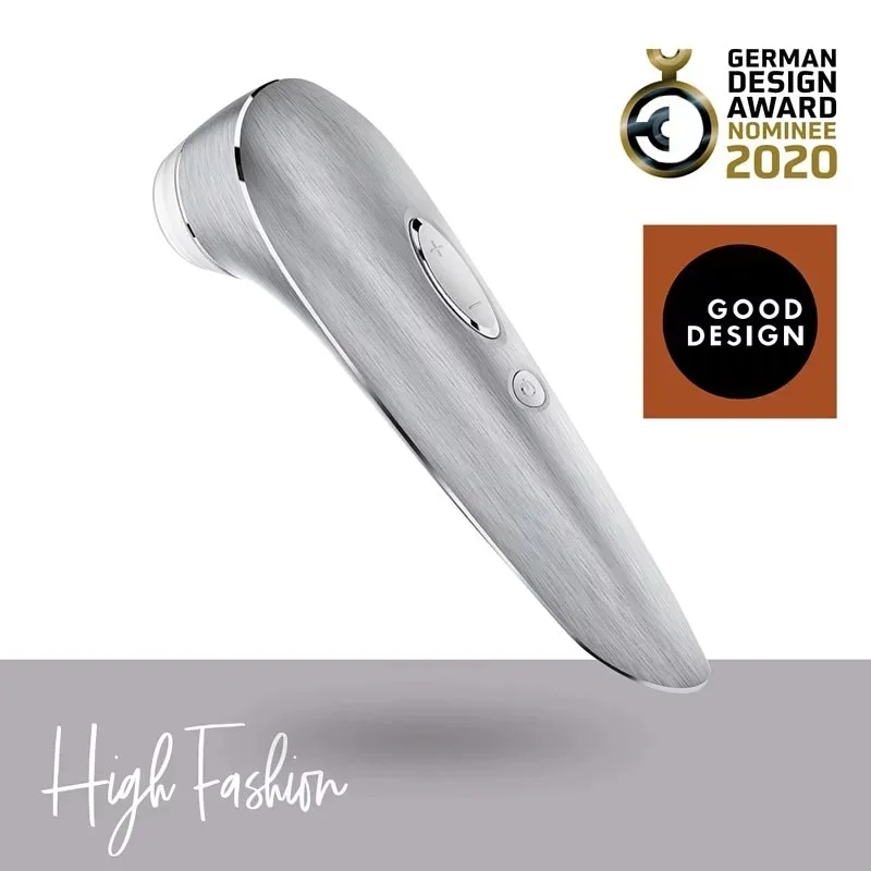 德國Satisfyer High Fashion 奢華絲鋁吸吮陰蒂震動器