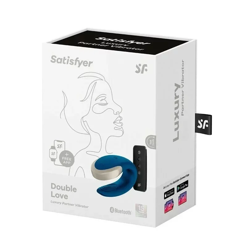 德國Satisfyer Double Love 智能遙控雙人共震器 遙控按摩棒