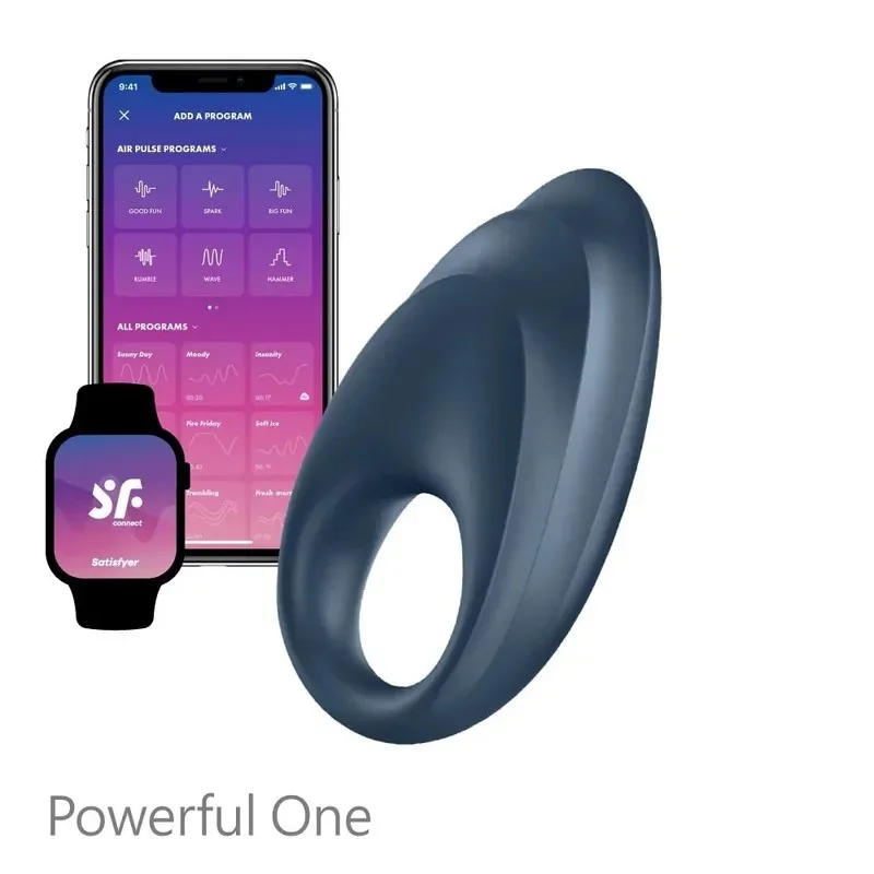 德國 Satisfyer｜Powerful One 智能男士精力環