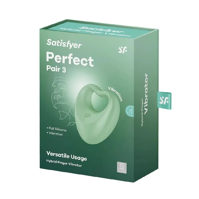 德國 Satisfyer｜Perfect Pair 3 二合一陰莖環震動器