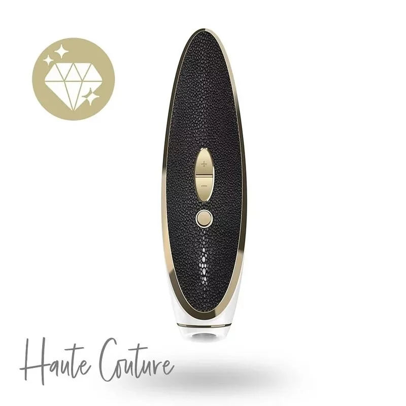 德國Satisfyer Haute Couture 奢華黑金吸吮陰蒂震動器