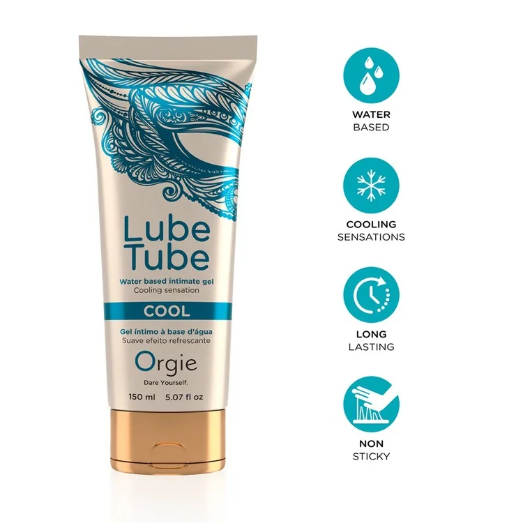 葡萄牙Orgie Lube Tube Cool親膚保濕潤滑液,冰感配方,親膚不刺激,情趣潤滑必備 葡萄牙 Orgie|Lube Tube|Cool 親膚保濕潤滑液 冰感 150ml(請點擊內文中購買網址購買)