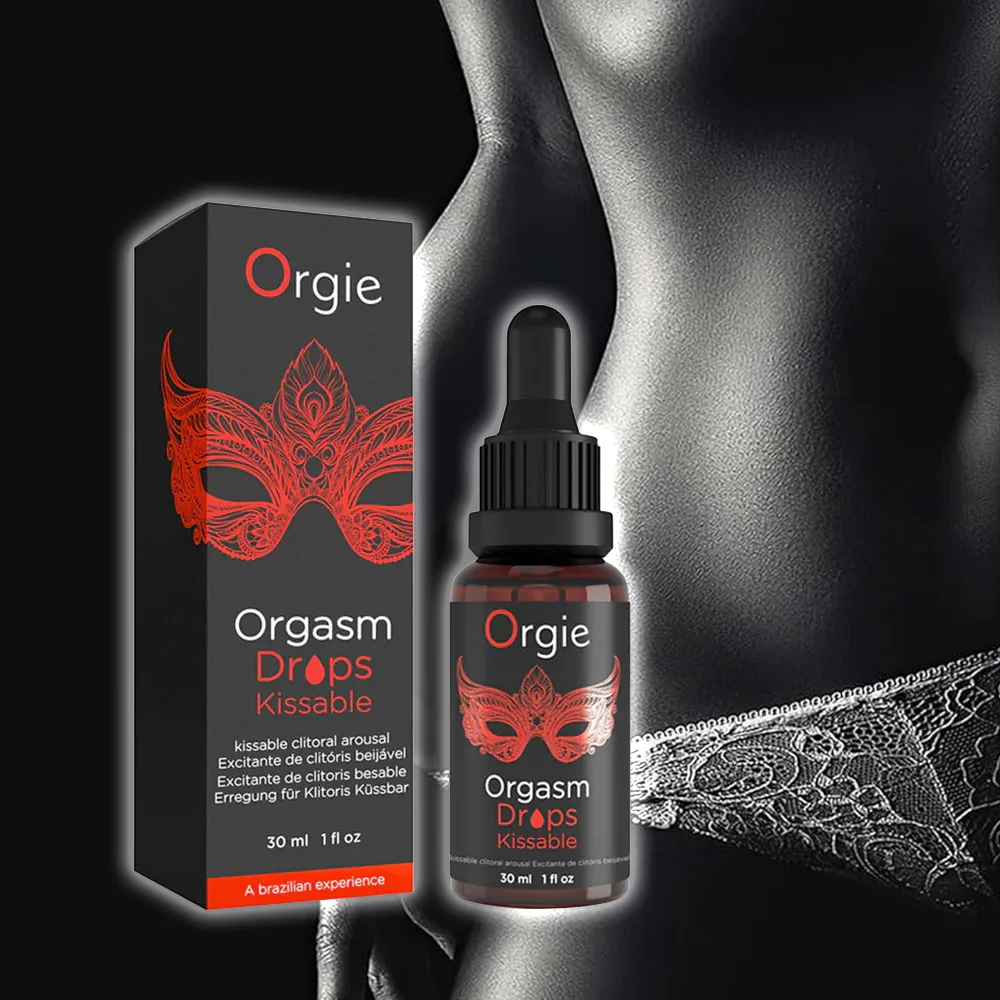 葡萄牙Orgie Orgasm Drop Kissable陰蒂快感熱感口交凝膠30ml(請點擊內文中購買網址購買)