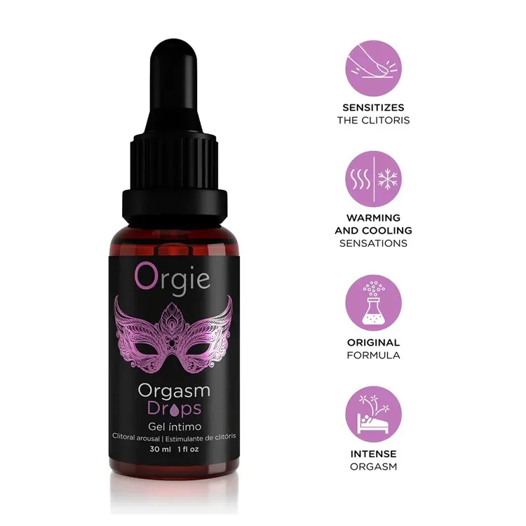 葡萄牙Orgie Orgasm Drop蜜豆快感增強液,強化敏感度,提升愉悅感,情趣互動必備 葡萄牙 Orgie|Orgasm Drop|蜜豆快感增強液 30ml