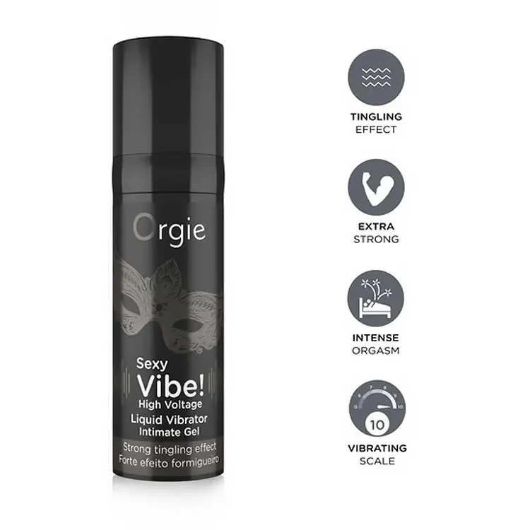 葡萄牙Orgie Sexy Vibe! Liquid Vibrator High Voltage高濃縮跳動式陰蒂高潮液,極樂款,跳動刺激配方,強化快感必備 葡萄牙 Orgie|Sexy vibe!|Liquid vibrator High Voltage 高濃縮跳動式陰蒂高潮液 極樂款 15ml
