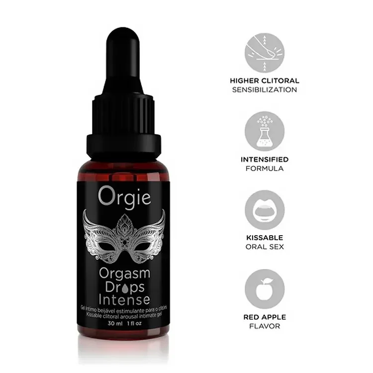 葡萄牙Orgie Drops Intense小銀瓶持續強烈快感增強液,3倍強效配方,強化愉悅感,情趣提升必備 葡萄牙Orgie Drops Intense小銀瓶持續強烈快感增強液30ml3倍強效