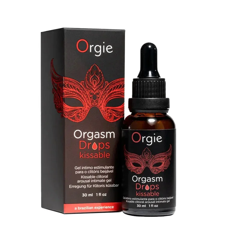 葡萄牙Orgie Orgasm Drop Kissable陰蒂快感熱感口交凝膠30ml