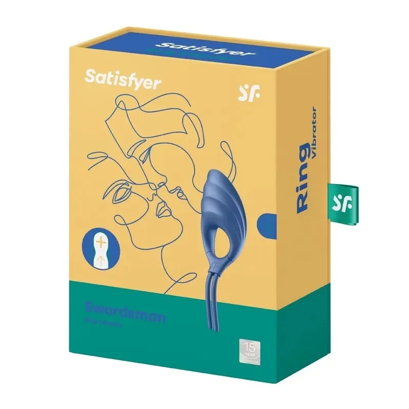 德國 Satisfyer｜Swordsman 可調節男士精力環 藍