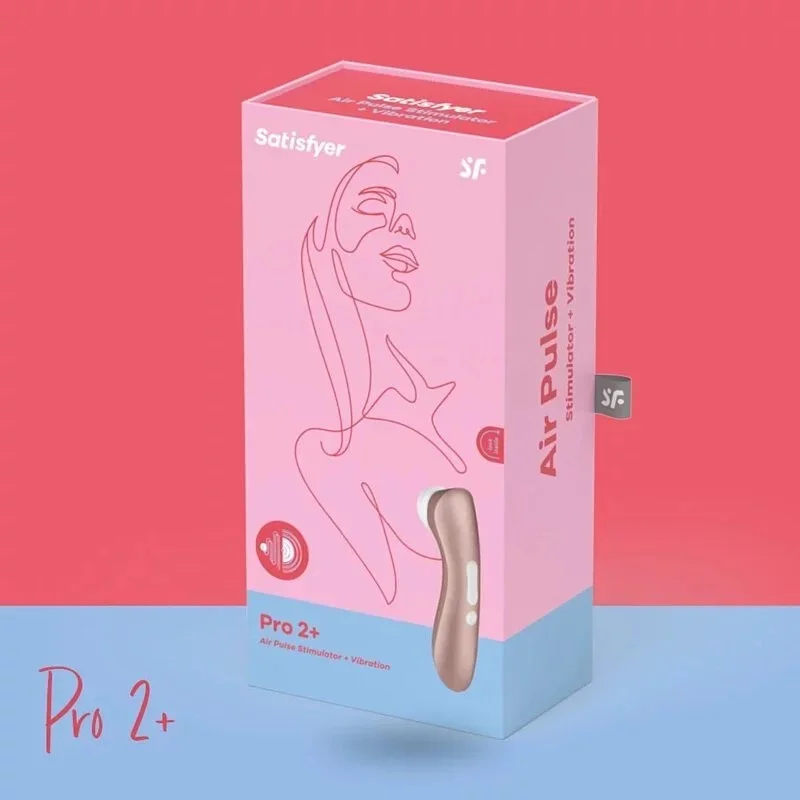 德國Satisfyer Pro 2+ 吸吮陰蒂震動器