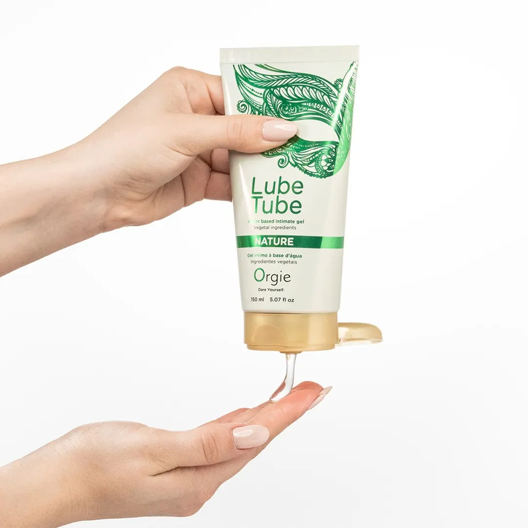 葡萄牙Orgie Lube Tube Nature親膚保濕潤滑液,天然溫和配方,無香精無色素,敏感肌適用,情趣潤滑必備 葡萄牙 Orgie|Lube Tube|Nature 親膚保濕潤滑液 天然 150ml(請點擊內文中購買網址購買)